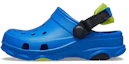 Buy (PS) Crocs Flache Absatz Blaue Sandalen 207011-4JL