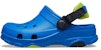 (PS) Sandal Tumit Rata Crocs Biru 207011-4JL