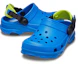 Shop (PS) Crocs Flache Absatz Blaue Sandalen 207011-4JL