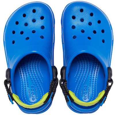 (Preschool) Crocs Flat Heel Blue Sandals 207011-4JL Purchase (Preschool) Crocs Flat Heel Blue Sandals 207011-4JL