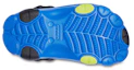 Sizing (PS) Crocs Flache Absatz Blaue Sandalen 207011-4JL