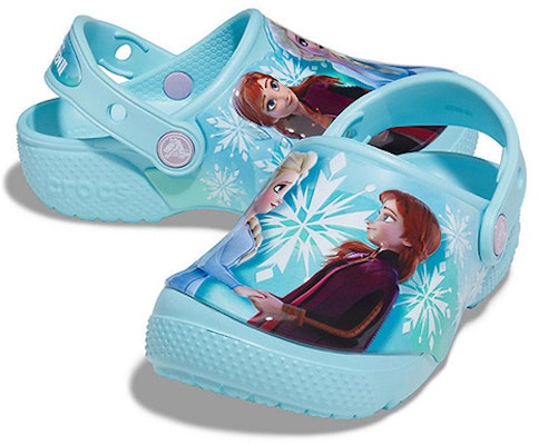 (PS) Sandal Crocs Biru Cetak Frozen Hak Datar Olahraga Luar Ruangan 207078-4O9 Shop (PS) Sandal Crocs Biru Cetak Frozen Hak Datar Olahraga Luar Ruangan 207078-4O9