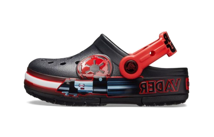 (Preschool) Crocs Fun Lab 'Darth Vader Black' 206279-001
