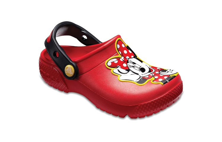 Lookbook (Preschool) Crocs Fun Lab 'Minnie Deep Red' 204995-8C1