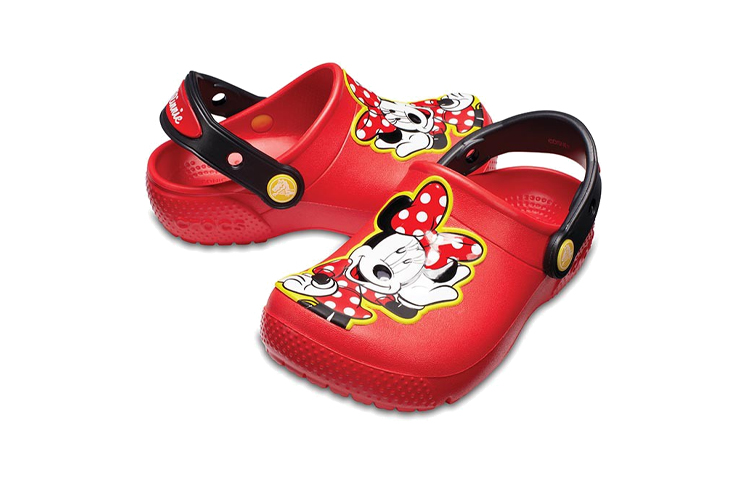 Shop (Preschool) Crocs Fun Lab 'Minnie Deep Red' 204995-8C1