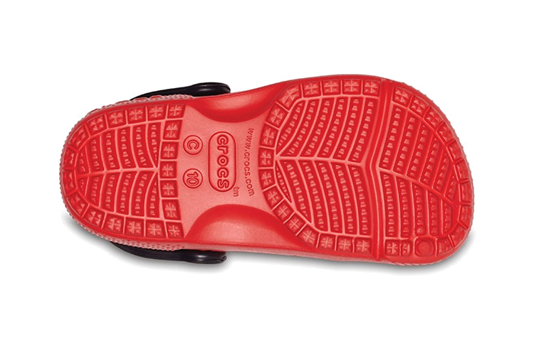 Sizing (Preschool) Crocs Fun Lab 'Minnie Deep Red' 204995-8C1