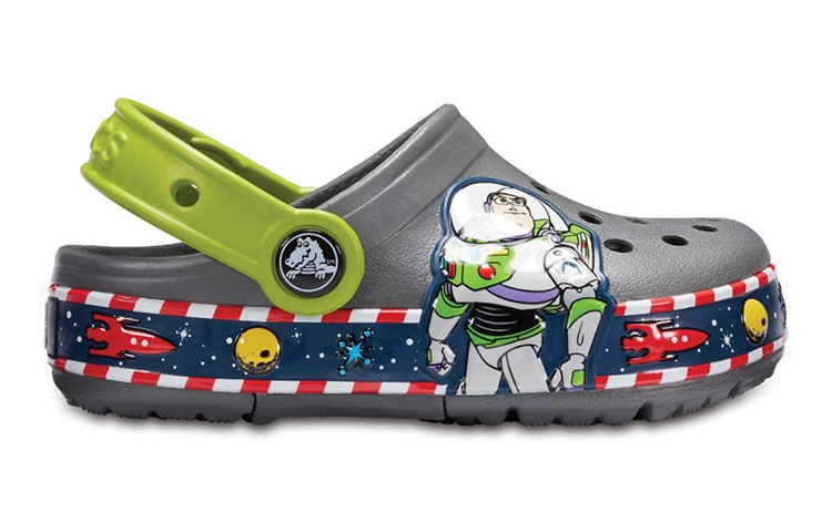 Order (Preschool) Crocs Fun Lab Buzz Lights Clog 'Grey' 205003-0DA