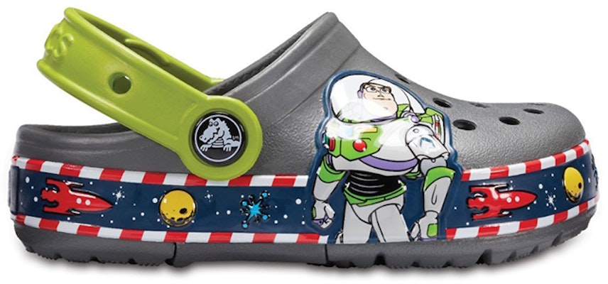 (Preschool) Crocs Fun Lab Buzz Lights Clog 'Grey' 205003-0DA Order (Preschool) Crocs Fun Lab Buzz Lights Clog 'Grey' 205003-0DA