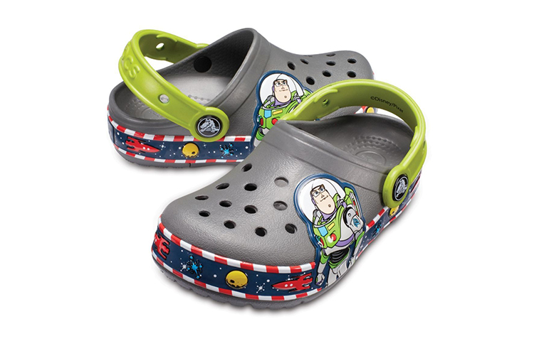 Shop (Preschool) Crocs Fun Lab Buzz Lights Clog 'Grey' 205003-0DA
