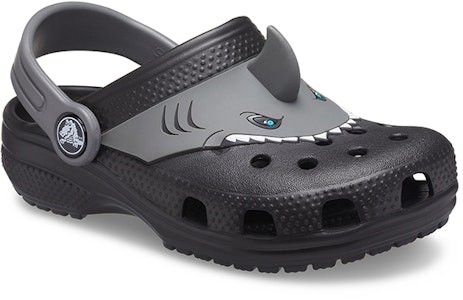 (PS) Crocs Fun Lab Classic I AM Shark Kasut Clog Kanak-Kanak 207072-001 Lookbook (PS) Crocs Fun Lab Classic I AM Shark Kasut Clog Kanak-Kanak 207072-001