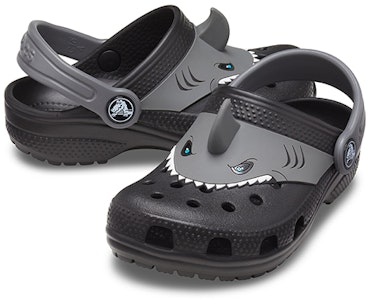 (PS) Crocs Fun Lab Classic I AM Shark Kasut Clog Kanak-Kanak 207072-001 Shop (PS) Crocs Fun Lab Classic I AM Shark Kasut Clog Kanak-Kanak 207072-001