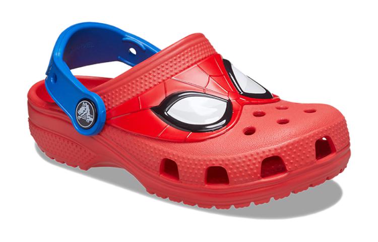 Order (Preschool) Crocs Fun Lab Classic Marvel Spider Clogs 'Red Blue' 207460-03
