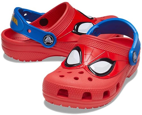 (Preschool) Crocs Fun Lab Classic Marvel Spider Clogs 'Red Blue' 207460-03 Lookbook (Preschool) Crocs Fun Lab Classic Marvel Spider Clogs 'Red Blue' 207460-03