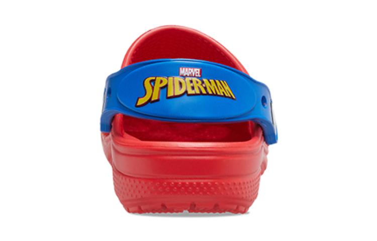 Shop (Preschool) Crocs Fun Lab Classic Marvel Spider Clogs 'Red Blue' 207460-03