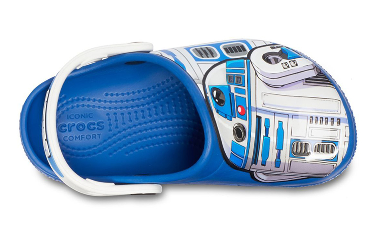 Lookbook (Preschool) Crocs Fun Lab Clog 'White Blue' 205428-4GX