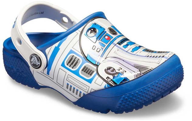 (PS) Crocs 趣味实验室凉鞋 '白蓝色' 205428-4GX Shop (PS) Crocs 趣味实验室凉鞋 '白蓝色' 205428-4GX