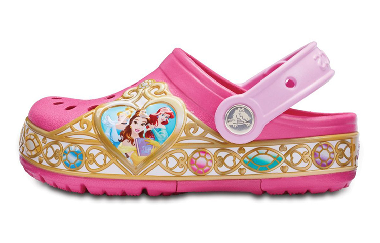 (Preschool) Crocs Fun Lab Disney Princess Lights 'Pink' 205014-6JU