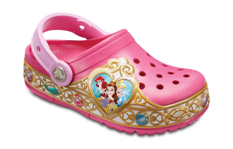 Lookbook (Preschool) Crocs Fun Lab Disney Princess Lights 'Pink' 205014-6JU