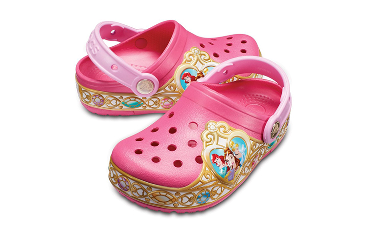 Shop (Preschool) Crocs Fun Lab Disney Princess Lights 'Pink' 205014-6JU