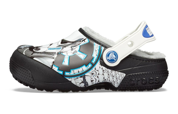 (Preschool) Crocs Fun Lab Lined Stormtrooper Clog 'Black' 205433-001