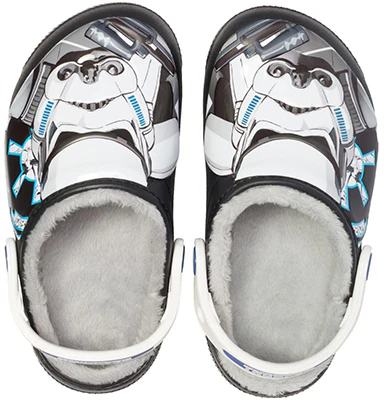 (Preschool) Crocs Fun Lab Lined Stormtrooper Clog 'Black' 205433-001 Details for (Preschool) Crocs Fun Lab Lined Stormtrooper Clog 'Black' 205433-001