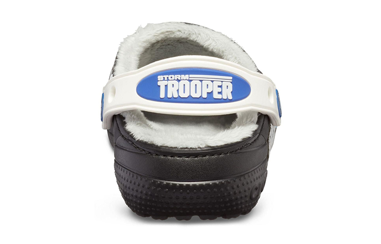 Sizing (Preschool) Crocs Fun Lab Lined Stormtrooper Clog 'Black' 205433-001