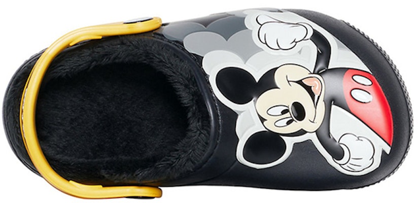 (Preschool) Crocs Fun Lab Mickey Fuzz Lined Clog 'Black' 206553-001 Lookbook (Preschool) Crocs Fun Lab Mickey Fuzz Lined Clog 'Black' 206553-001