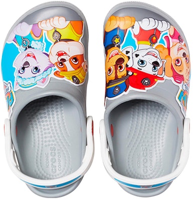 (PS) Crocs Fun Lab Paw Patrol Clog 'Kelabu Biru' 206276-007 Purchase (PS) Crocs Fun Lab Paw Patrol Clog 'Kelabu Biru' 206276-007