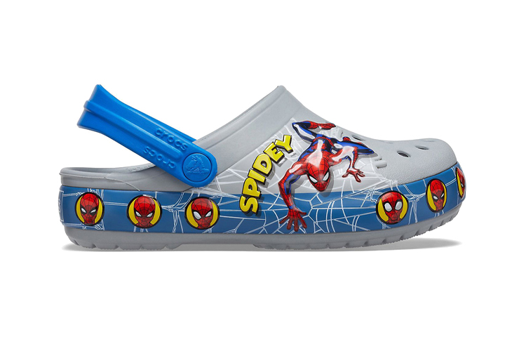 Order (Preschool) Crocs Fun Lab Sports sandals 'Gray Blue Red' 206374-007