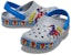 (PS) Sandal Sukan Crocs Fun Lab 'Kelabu Biru Merah' 206374-007