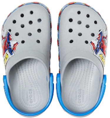 (Preschool) Crocs Fun Lab Sports sandals 'Gray Blue Red' 206374-007 Purchase (Preschool) Crocs Fun Lab Sports sandals 'Gray Blue Red' 206374-007