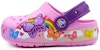 (PS) Crocs Lucu Rama-Rama Sukan Kasut Rata Tumit Luar Pink 205649-6I2