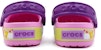 (PS) Crocs Lucu Rama-Rama Sukan Kasut Rata Tumit Luar Pink 205649-6I2