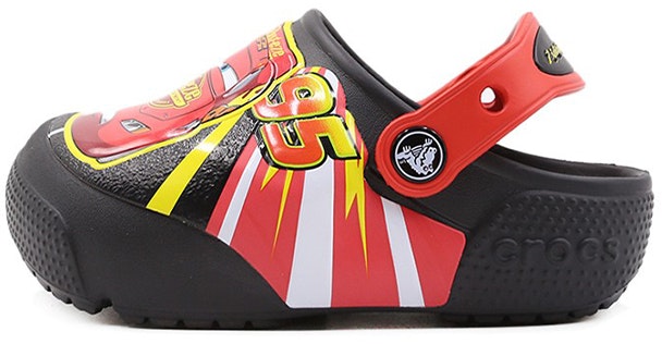 preschool-crocs-funny-casual-sandals-black-red-205497-001