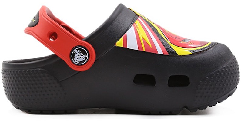 (Preschool) Crocs Funny Casual Sandals Black Red 205497-001 Order (Preschool) Crocs Funny Casual Sandals Black Red 205497-001