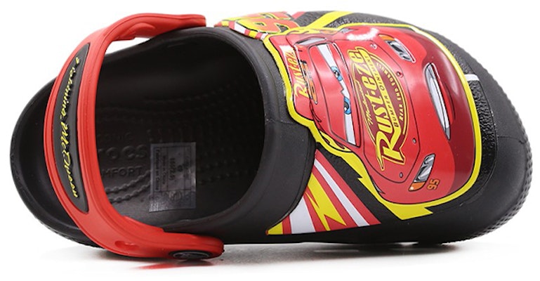 (Preschool) Crocs Funny Casual Sandals Black Red 205497-001 Lookbook (Preschool) Crocs Funny Casual Sandals Black Red 205497-001