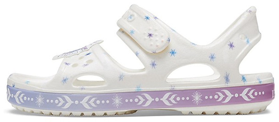 (Preschool) Crocs Funny Frozen White Sandals 206172-100 Buy (Preschool) Crocs Funny Frozen White Sandals 206172-100