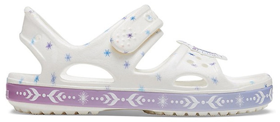 (Preschool) Crocs Funny Frozen White Sandals 206172-100 Order (Preschool) Crocs Funny Frozen White Sandals 206172-100