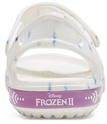 (Preschool) Crocs Funny Frozen White Sandals 206172-100 Details for (Preschool) Crocs Funny Frozen White Sandals 206172-100