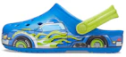Buy (Preschool) Crocs Funny Pattern Flat Heel Sports Blue Sandals 207074-4JL