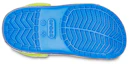 Sizing (Preschool) Crocs Funny Pattern Flat Heel Sports Blue Sandals 207074-4JL