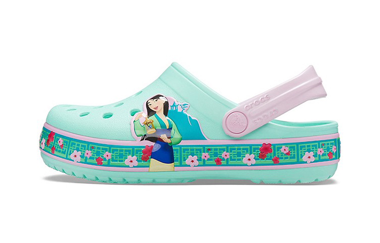 (Preschool) Crocs Funny Pattern Small Crocs Outdoor Sports Big Boys Mint Green Sandals 206155-3P7