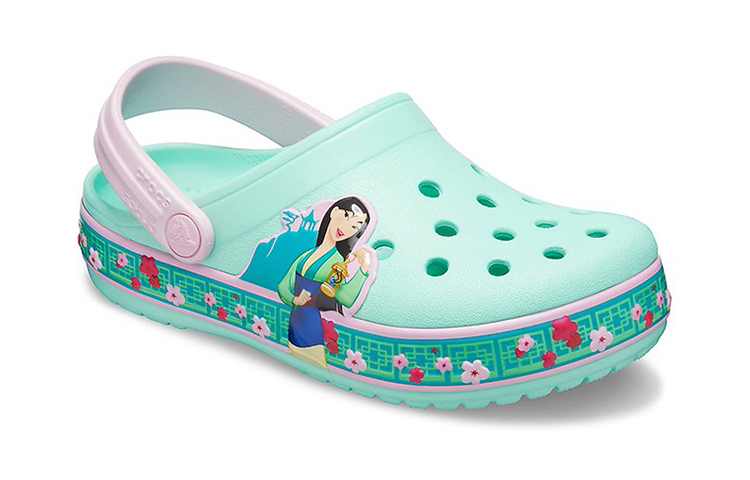 Lookbook (Preschool) Crocs Funny Pattern Small Crocs Outdoor Sports Big Boys Mint Green Sandals 206155-3P7