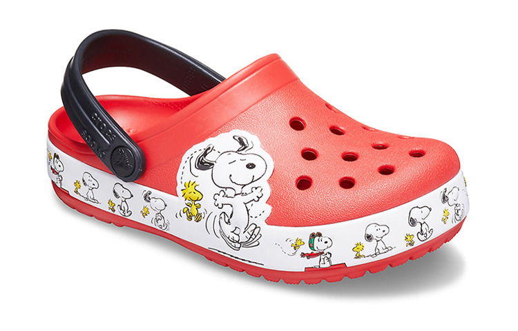 Lookbook (Preschool) Crocs Funny Red Sandals 206176-8C1