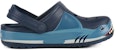 (PS) Crocs Lucu Ikan Yu Kasut Pantai Biru Gelap 206159-410