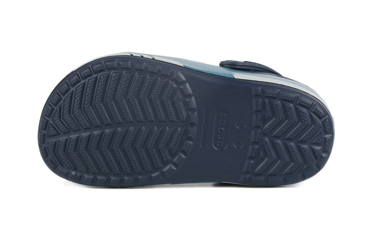 Shop (Preschool) Crocs Funny Shark Beach Shoe Deep Blue 206159-410