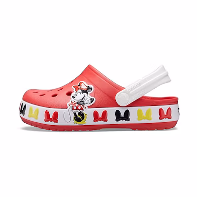 (PS) Crocs Funny Wear-Resistant Cozy Sports Red Sandals