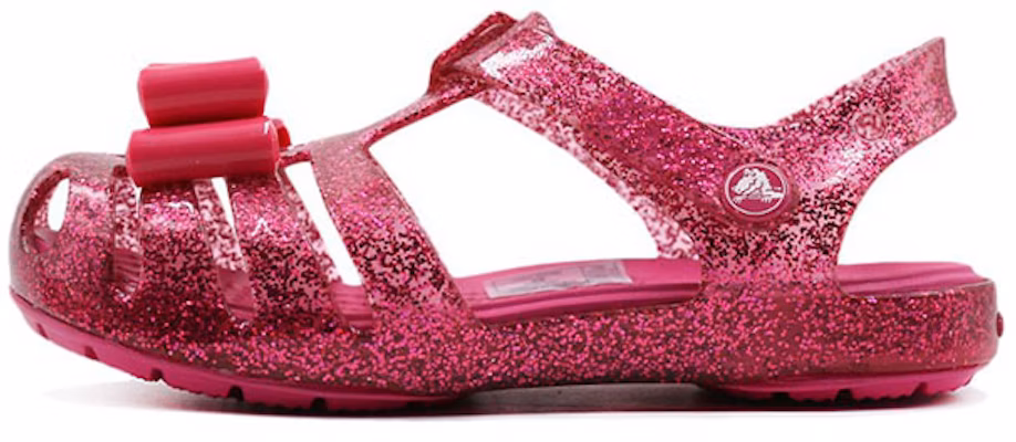 (Preschool) Crocs Isabella Bow 'Candy Pink Sparkle' 205382-6X0 Buy (Preschool) Crocs Isabella Bow 'Candy Pink Sparkle' 205382-6X0