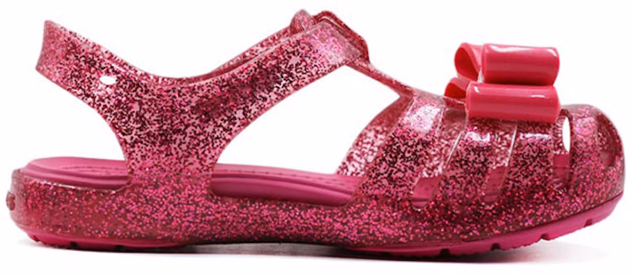 兒童 Crocs Isabella Bow 魔術貼 簡約休閒閃亮洞洞涼鞋 糖果粉 Order 兒童 Crocs Isabella Bow 魔術貼 簡約休閒閃亮洞洞涼鞋 糖果粉