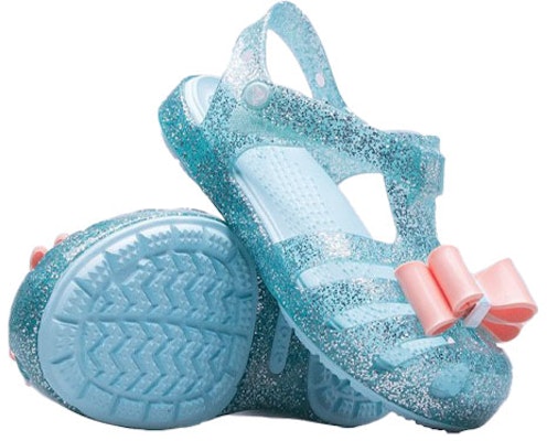 (Preschool) Crocs Isabella Bow 'Ice Blue' 205382-4O9 Shop (Preschool) Crocs Isabella Bow 'Ice Blue' 205382-4O9